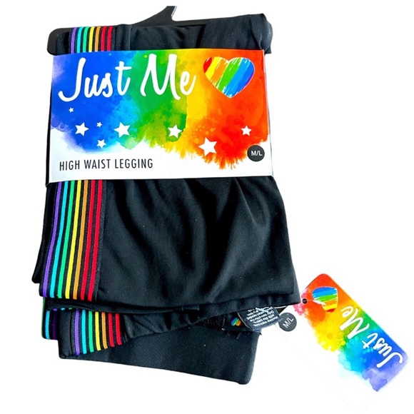 Just Me Rainbow Leggings Bundle - Picture 4 of 5